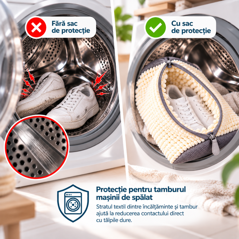 Protecție pentru încălțăminte și tambur
